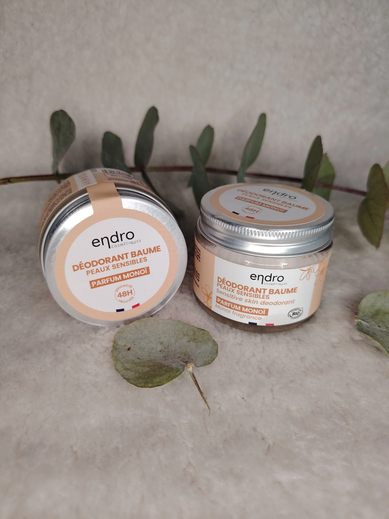 Déodorant Peaux sensibles Monoï ENDRO