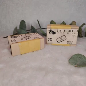 Savon Argile jaune et lait de brebis Le Simple
