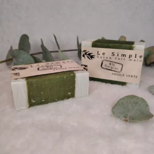 Savon solide Argile verte Le Simple